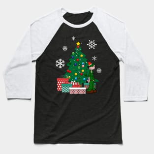 Beetle Bailey Around The Christmas Tree Baseball T-Shirt